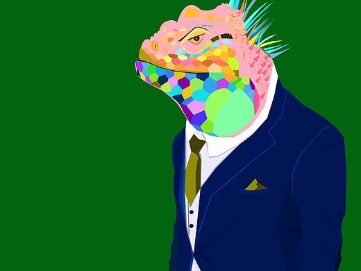 《蜥蛤先生》（個人主頁-ZMjYwODk2MDg=） - 創(chuàng)作習作 - 站酷設(shè)計師王永航原創(chuàng)素材 - 站酷ZCOOL