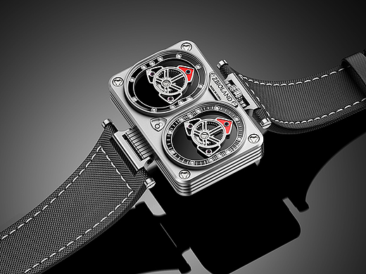 高端机械腕表建模渲染