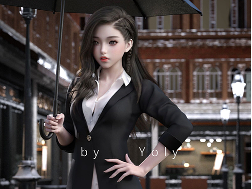 Yoly 莜莉 #109 圣诞贺图