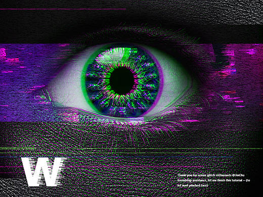 Glitch效果合成