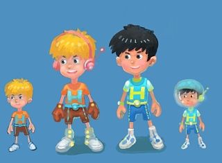 海爾兄弟（個(gè)人主頁-ZMzUxMjM4OA==） - 商業(yè)插畫 - 站酷設(shè)計(jì)師jaxd211原創(chuàng)素材 - 站酷ZCOOL