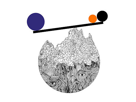 宇宙系列插画