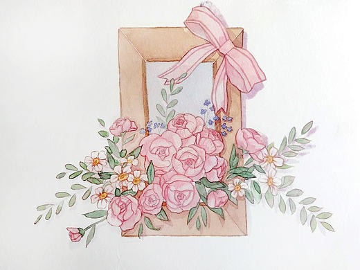 摸鱼花花