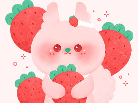 《莓莓兔甜点》系列