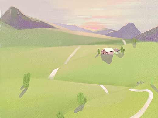 靜謐（個(gè)人主頁(yè)-ZNDA1Nzc4NTY=） - 商業(yè)插畫 - 站酷設(shè)計(jì)師崔什么呢你原創(chuàng)素材 - 站酷ZCOOL