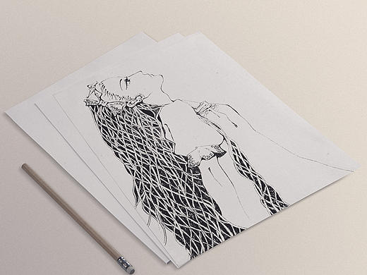 线条插画