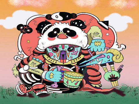 drunken panda