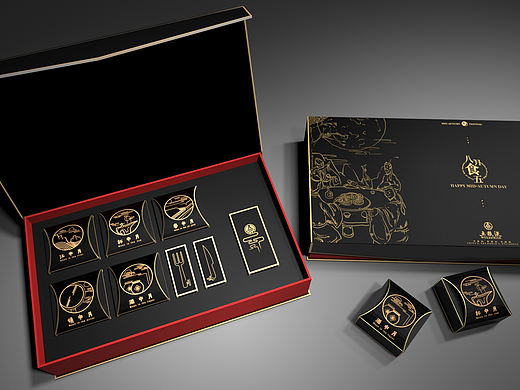 月饼盒子(设计部分)