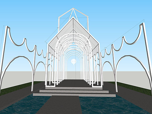 橘若海之禮堂的作品呈現(xiàn)（個(gè)人主頁(yè)-ZNDkyNTI2OTY=） - 景觀設(shè)計(jì) - 站酷設(shè)計(jì)師Z40974515原創(chuàng)素材 - 站酷ZCOOL