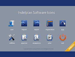 Indelplan医疗软件icon设计