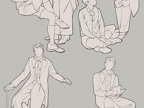 速寫day50（個人主頁-ZNTkzMjEwMjA=） - 創(chuàng)作習作 - 站酷設計師蔚蔚風楚原創(chuàng)素材 - 站酷ZCOOL