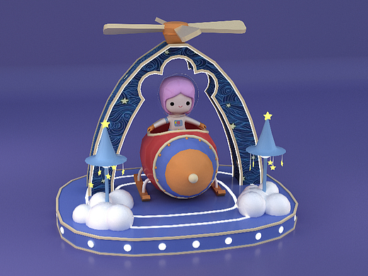 “星空IP+DP點(diǎn)”（個(gè)人主頁-ZNjE1NDI5MDA=） - 其他三維 - 站酷設(shè)計(jì)師_MiYA__原創(chuàng)素材 - 站酷ZCOOL