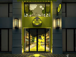 榆林专业特色宠物店设计公司设计案例丨古兰装饰丨M&阿布宠物馆