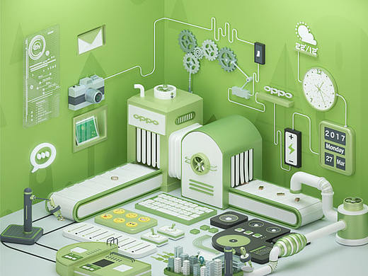 清新绿实验室大揭秘 by Infini Studio