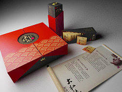 一组茶叶包装