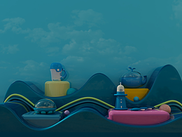 听海系列儿童餐具