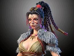 女战士