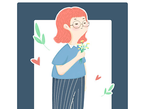 今天是文艺女孩(*＾ー＾)