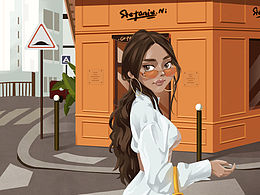 探索画风中的小透明