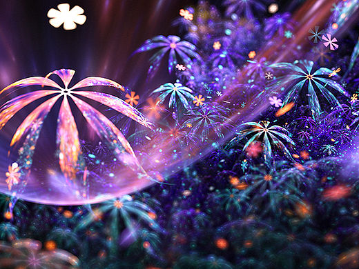 分形(Fractal)第二十七辑：花与叶