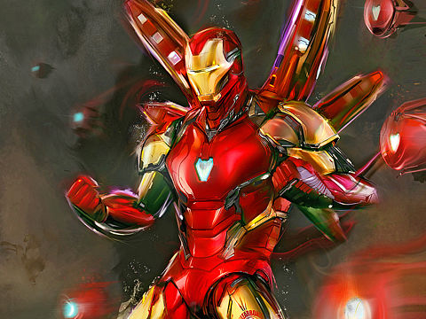 ipad IRON MAN