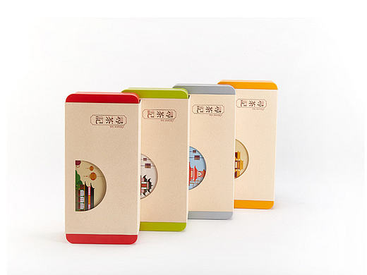 几款茶礼盒，铁罐，纸罐包装