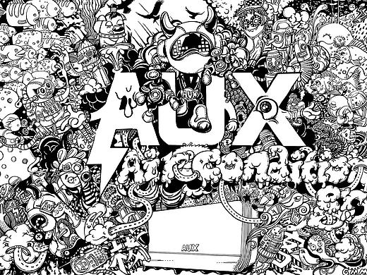 AUX 新品发布会主视觉