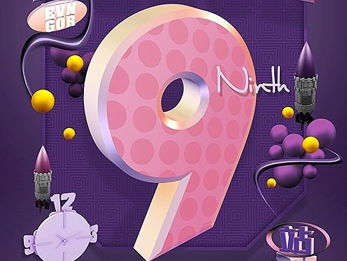 站酷九周年生日快乐（个人主页-ZMTI4MjgxMDg=） - 海报 - 站酷设计师EvnGor原创素材 - 站酷ZCOOL