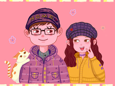 可爱的心里装着世界（个人主页-ZNDQzNDQzNDg=） - 创作习作 - 站酷设计师Pink彭彭原创素材 - 站酷ZCOOL