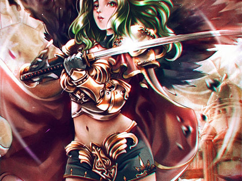 女战士
