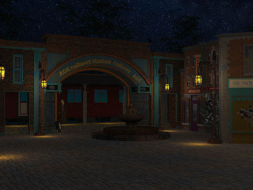 一条小街的凌晨