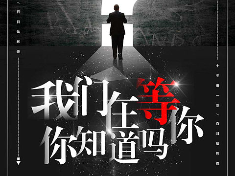 招聘海报