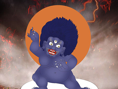 金刚（个人主页-ZNDI5NDM1NDA=） - 绘本 - 站酷设计师霍尔瓦登珍洛吾原创素材 - 站酷ZCOOL