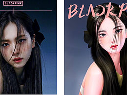 BLACKPINK原画作品