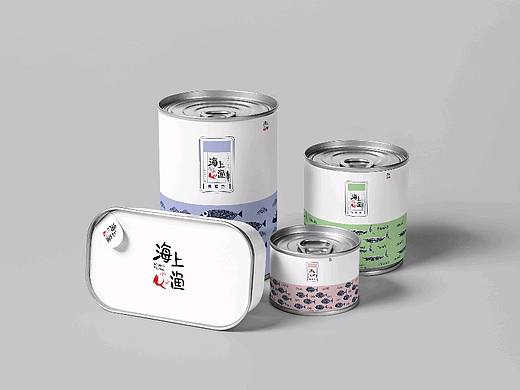 简约现代风海产品包装