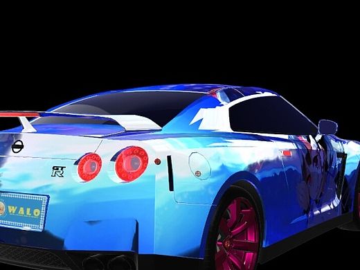 痛车（个人主页-ZMTM0ODcyODg=） - 其他动漫 - 站酷设计师gemky原创素材 - 站酷ZCOOL