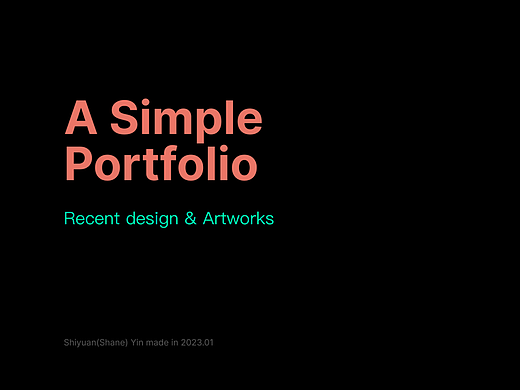 作品集2023年4月