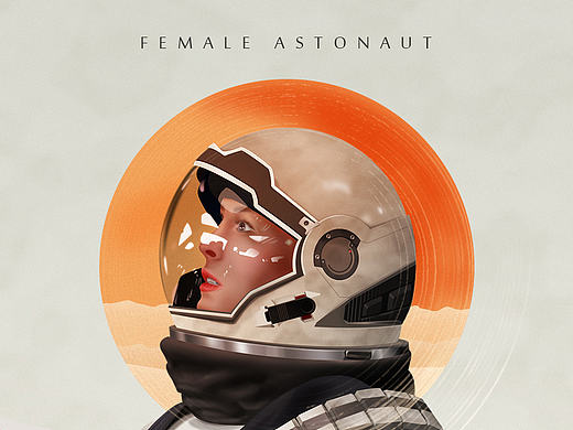 Female Astronaut
