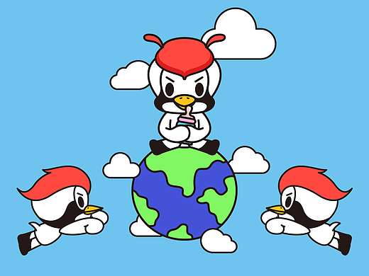 飞鹤萌宠全新形象， ——真的泰裤辣！（个人主页-ZNjUxMDE5Njg=） - IP形象 - 站酷设计师seemeepee原创素材 - 站酷ZCOOL