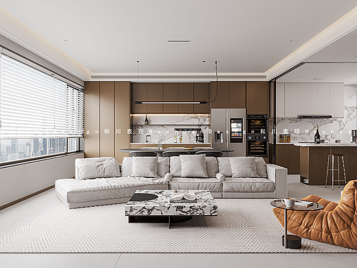 和川高端表现 | 现代简约（个人主页-ZNjUwODg5MDA=） - 家装设计 - 站酷设计师丘禾表现原创素材 - 站酷ZCOOL