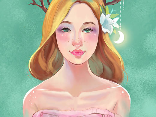 插画女生（个人主页-ZMTc5MTIyMDg=） - 商业插画 - 站酷设计师世界之外是谁么原创素材 - 站酷ZCOOL
