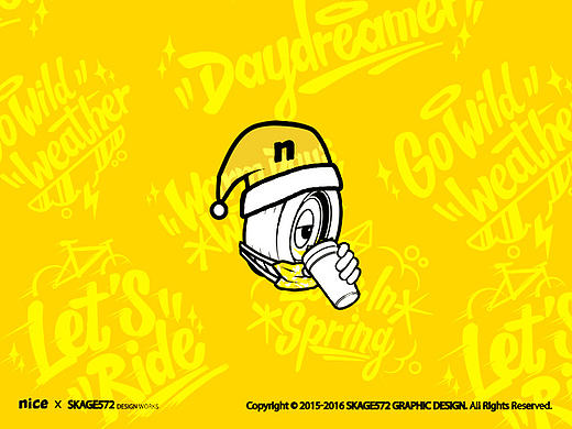 NICE APP 2016春季照片贴纸设计