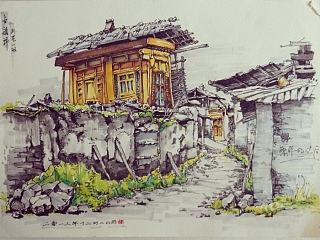 2014第一次学校画展