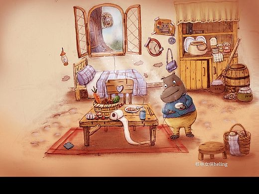 小故事插画