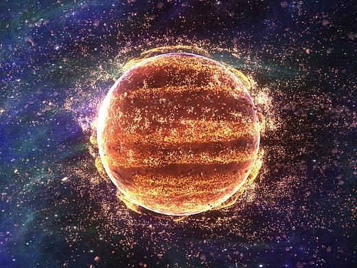 C4D 星球爆炸效果（个人主页-ZNjYwMzUxNDA=） - 动画/影视 - 站酷设计师ElevenZS原创素材 - 站酷ZCOOL