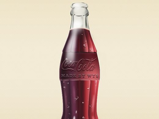 可乐瓶练习（个人主页-ZMTcwNTc4NzY=） - 其他UI - 站酷设计师筱松WYS原创素材 - 站酷ZCOOL