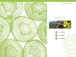 獼猴桃　宣傳冊