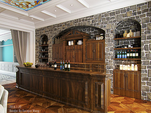 別墅吧臺背景（個人主頁-ZMTQ4MzI5NjQ=） - 家裝設(shè)計 - 站酷設(shè)計師mrmoon2010原創(chuàng)素材 - 站酷ZCOOL