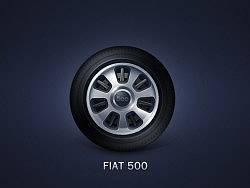fiat 500輪胎（個人主頁-ZMjYwODY4MA==） - 圖標(biāo) - 站酷設(shè)計(jì)師Pande設(shè)計(jì)師原創(chuàng)素材 - 站酷ZCOOL