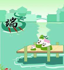 齐家欢聚端午观龙舟